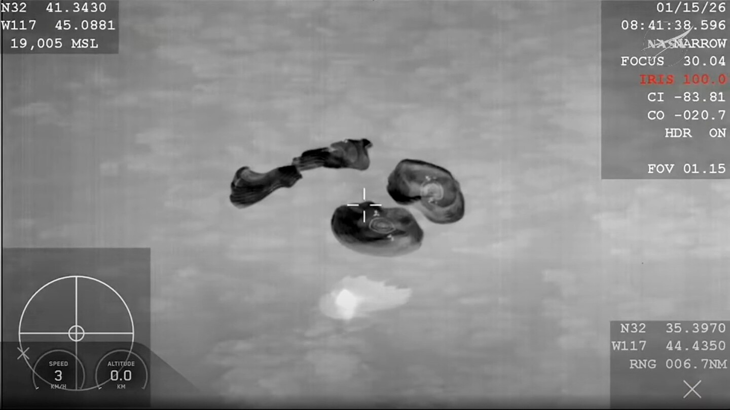 Ailing astronaut returns to Earth early in NASA’s first medical evacuation