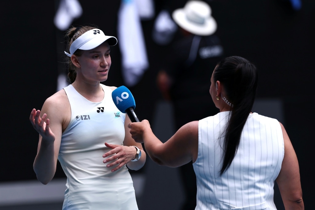 Djokovic gets lucky to join Pegula, Rybakina in Melbourne semi-finals