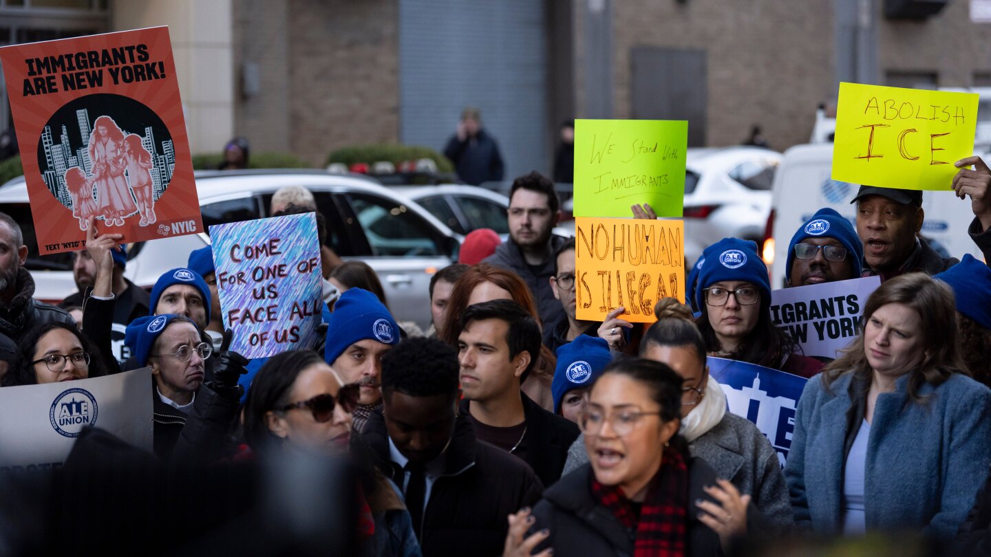 NYC Council employee’s arrest sparks protests and a dispute over his immigration status