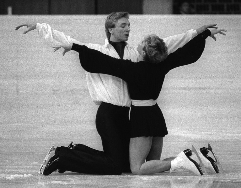 Frozen in time: Olympic legends on ice