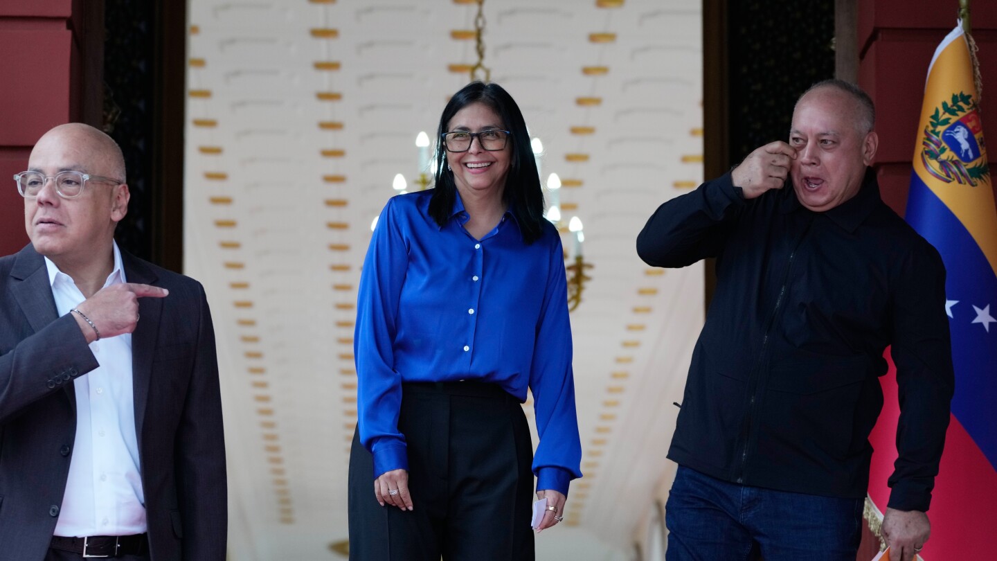 Venezuela’s acting president vows to continue releasing prisoners detained under Maduro