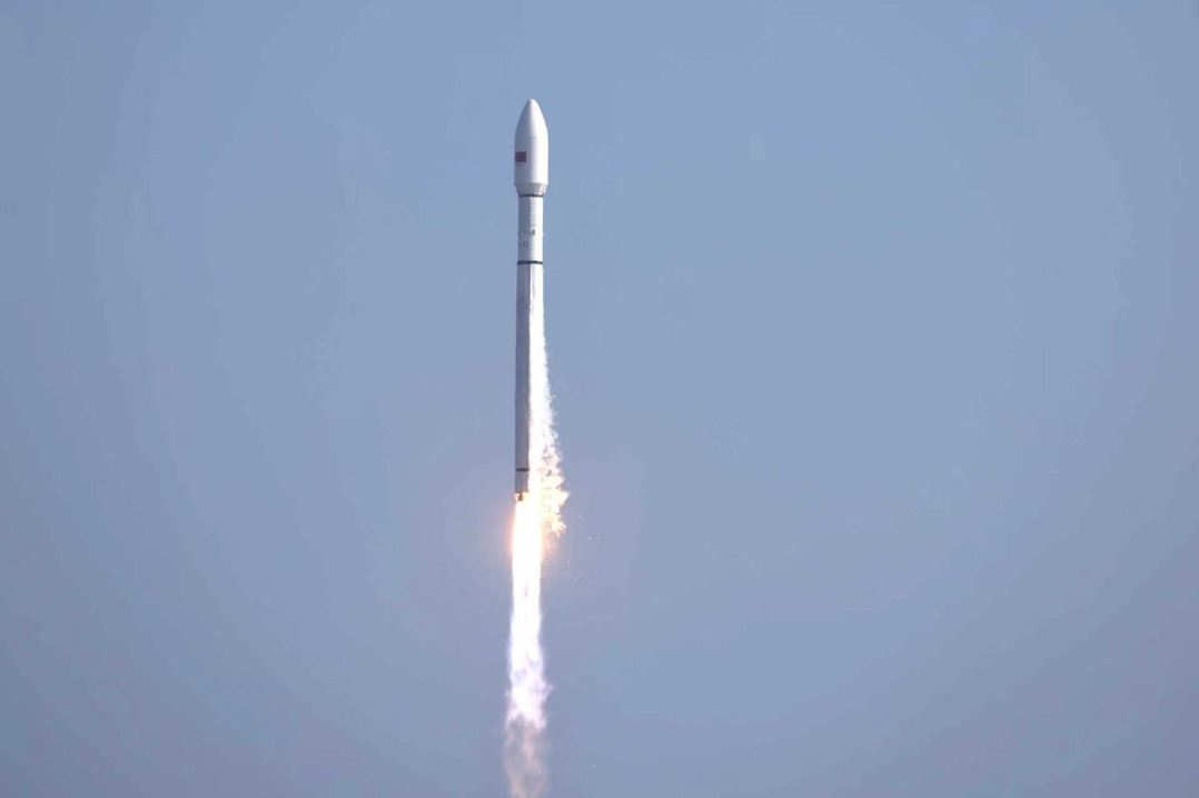 China launches long march 12 rocket, deploys satellites for expanding space network