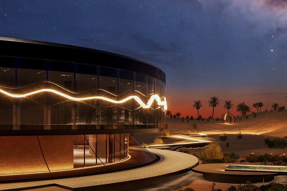 Dubai: ‘Rivers of art’ flow through the desert in 10km immersive artwork