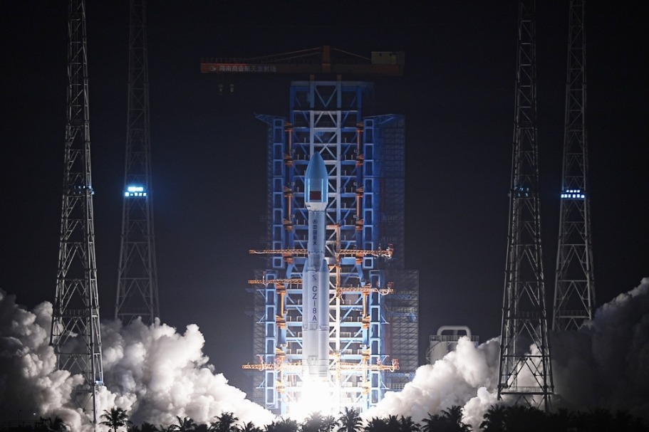 China’s Long March 8A rocket launches new satellite group