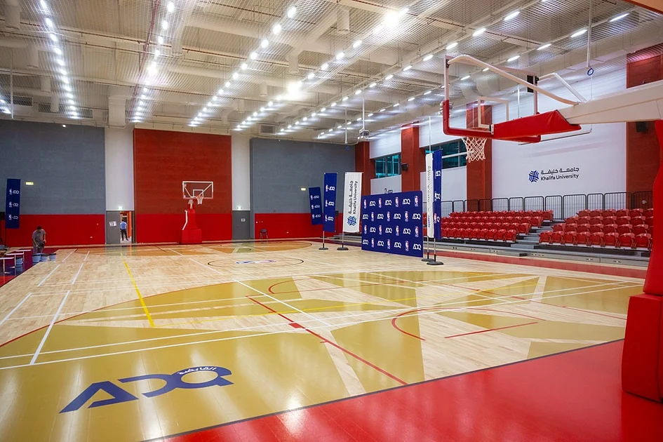 ADQ inaugurates refurbished basketball court at Khalifa University
