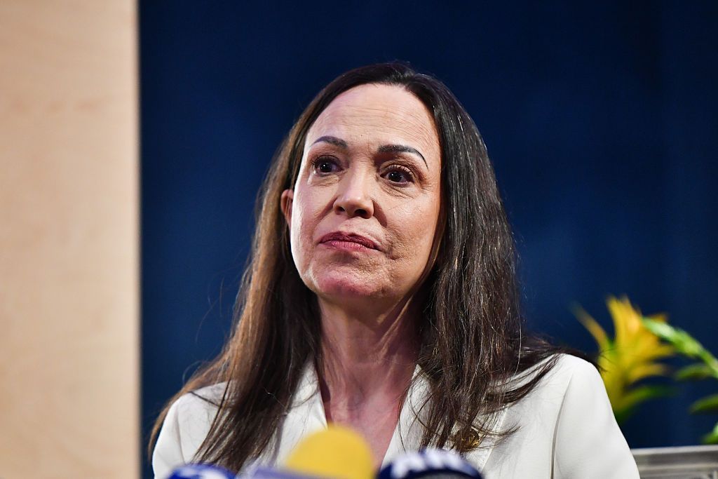 Opposition leader Machado says she should be in charge of Venezuela