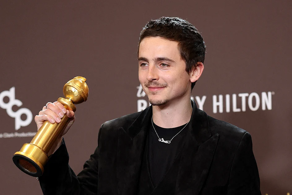 Timothée Chalamet isn’t trying too hard; he’s just not hiding it