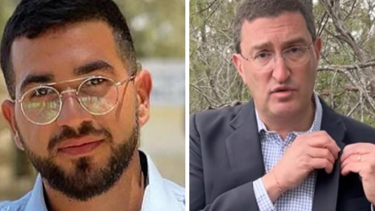 Liberal MP Julian Leeser removes Israel pin after final remains returned