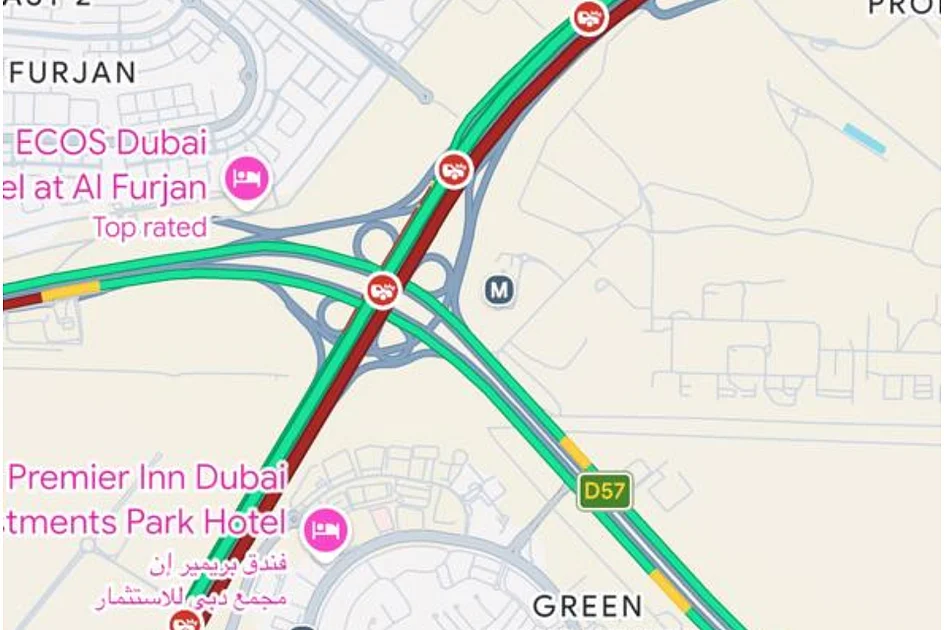 Traffic alert: Heavy vehicles collide on E311 causing massive tailback