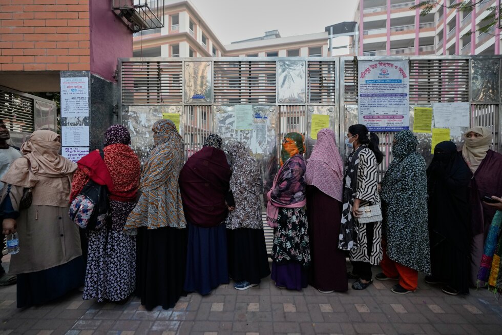 Polls open for Bangladesh’s first election since the 2024 uprising that ousted Hasina