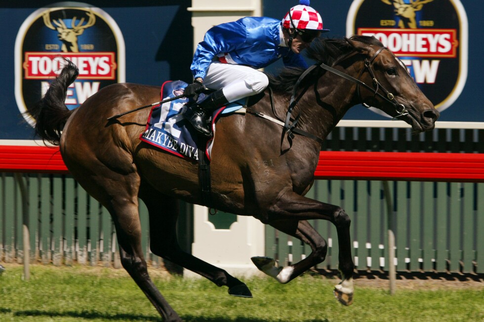 Three-time Melbourne Cup-winning horse Makybe Diva dies at 26