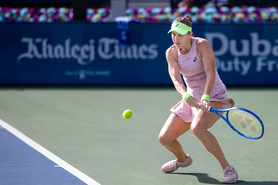 Bencic masks fitness woes to keep the Dubai dream alive