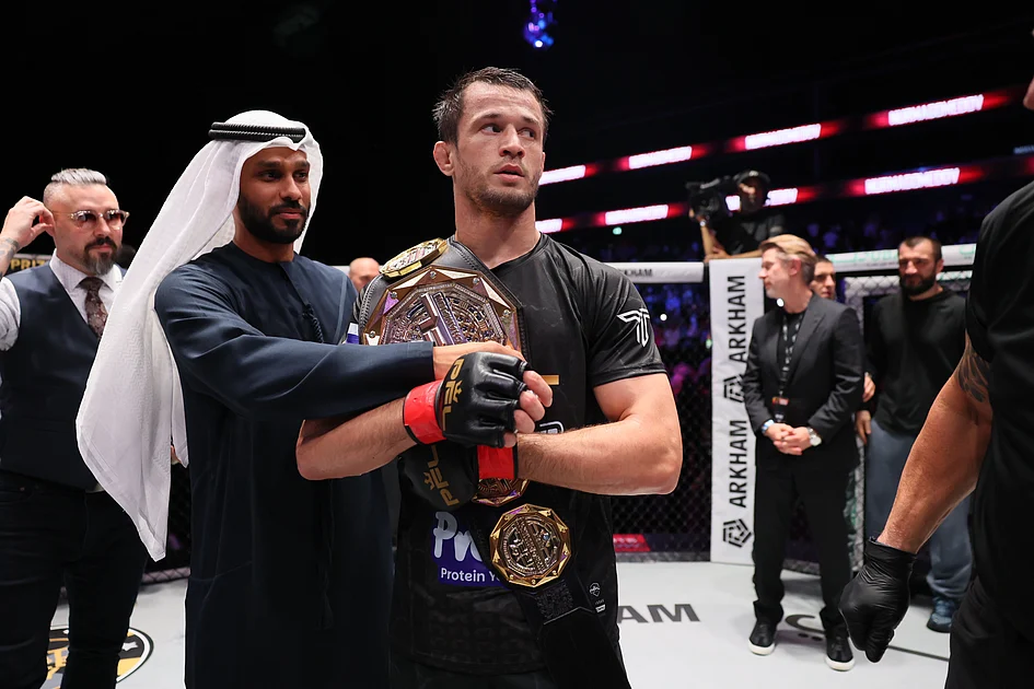‘Dubai more than a second home’: Usman Nurmagomedov retains PFL belt, praises crowd support