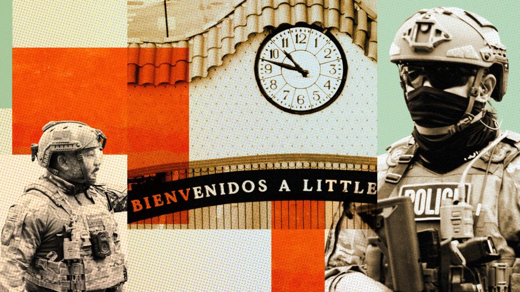 After ICE raids… a once bustling Chicago neighbourhood has changed