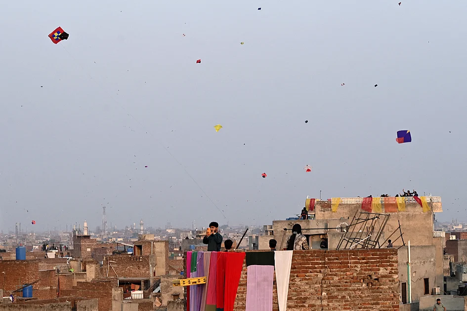 Photos: Kites, victory cries fill Lahore skies as Basant festival returns after long ban