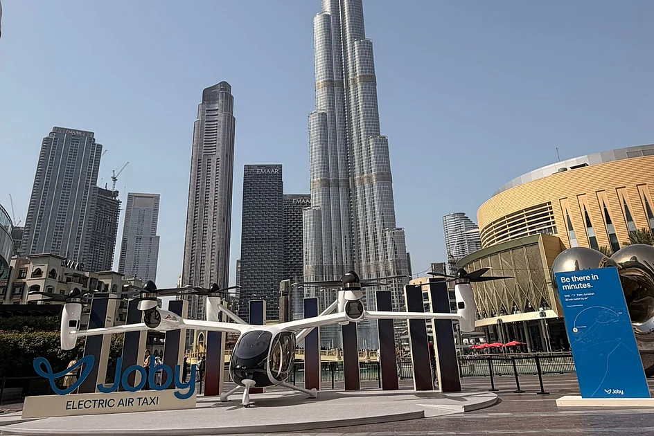 UAE residents can now see air taxis up close near Dubai Mall