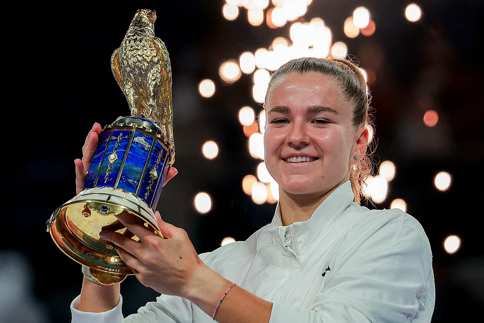 Muchova beats Mboko in Qatar Open final to end six-year title drought