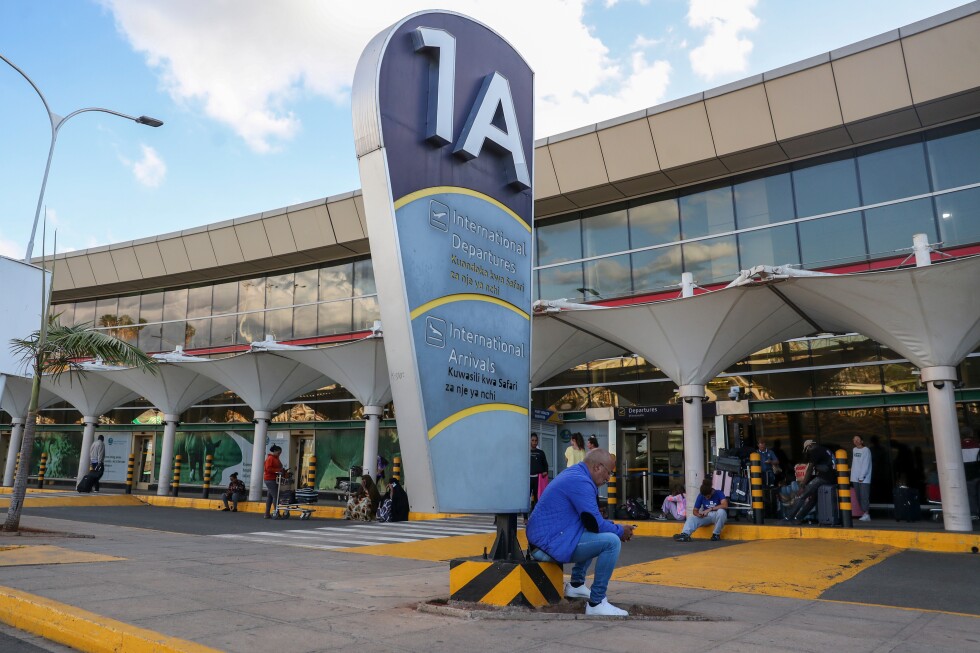 A strike by airport workers delays flights at Nairobi’s main airport, stranding passengers