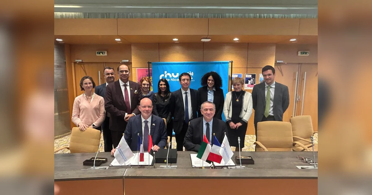 Emirates Hospitals Group announces strategic collaboration with Nice University Hospital, France