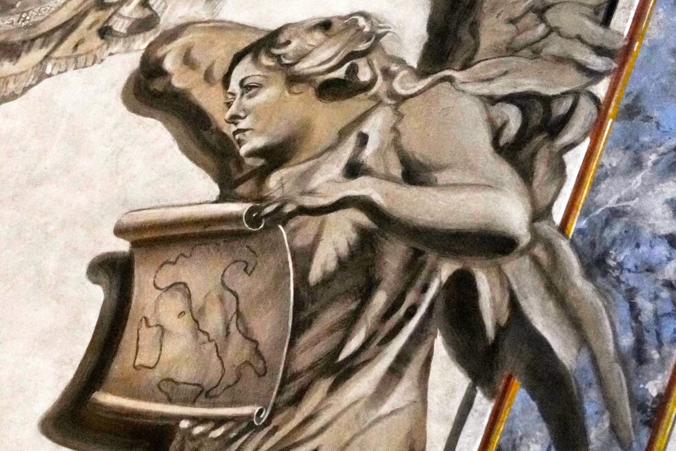 Catholic Church and Italy investigate sacred and profane cherub seemingly modeled on Meloni