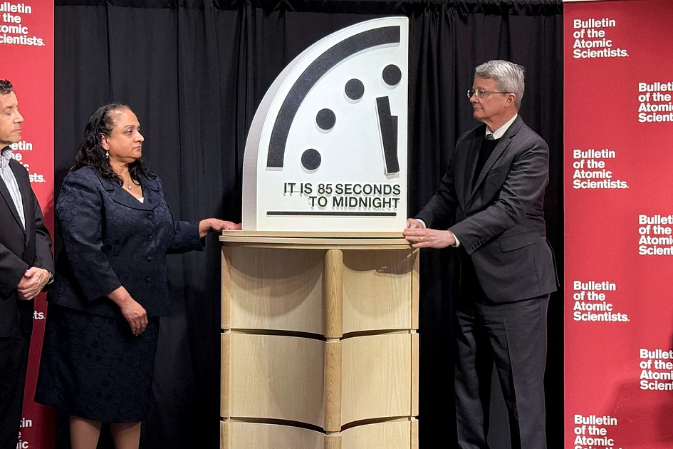 ’85 seconds to midnight’: How wars, less nuclear arms control affects ‘Doomsday Clock’