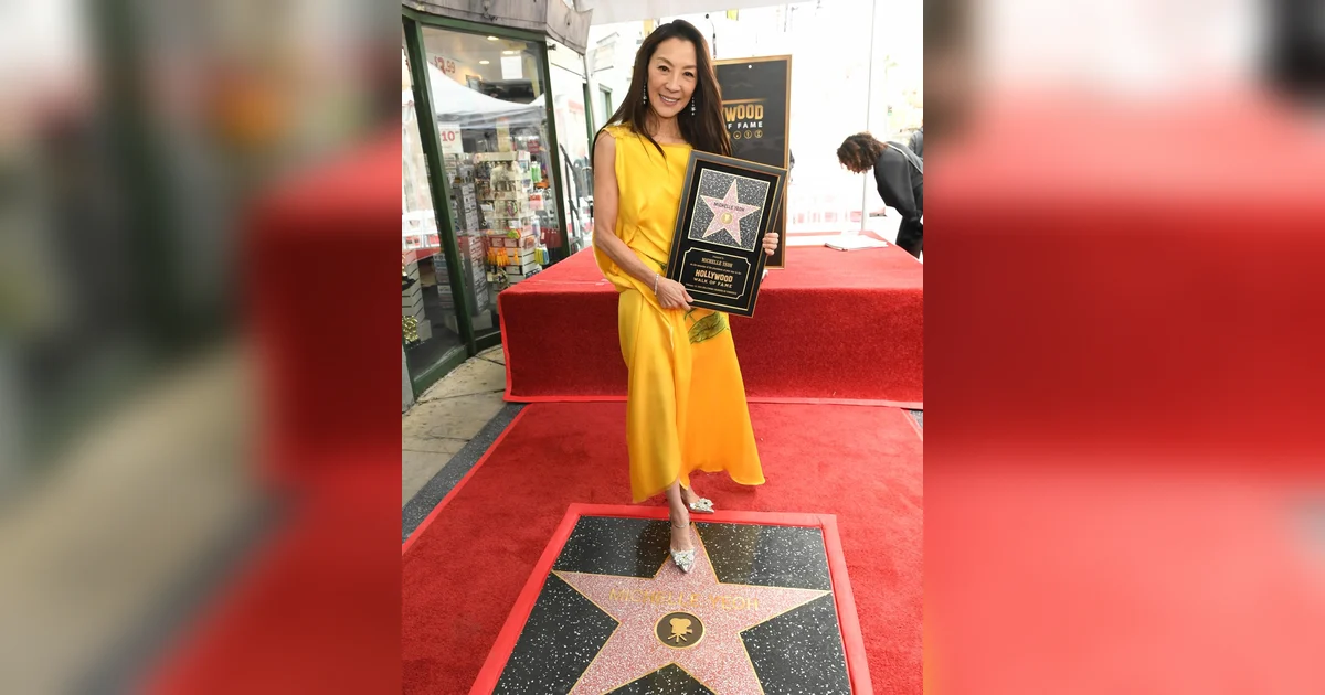 Michelle Yeoh gets Hollywood Walk of Fame recognition