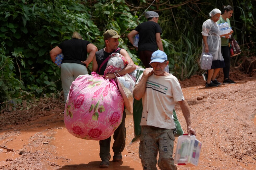 Brazil’s Minas Gerais state hit by more rain as flooding death toll rises to 53