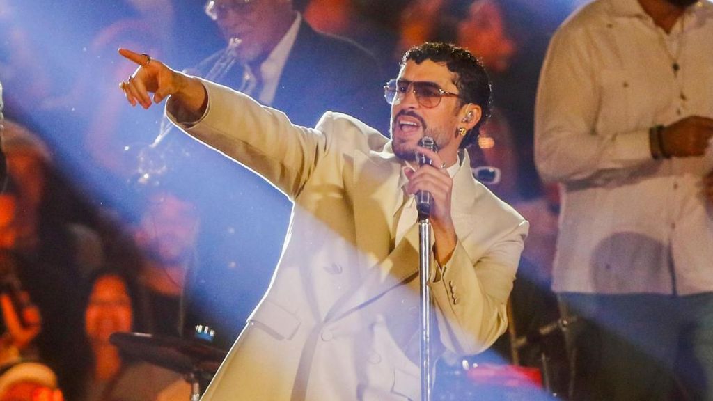 He has the world’s biggest stage. What will Bad Bunny do with it?