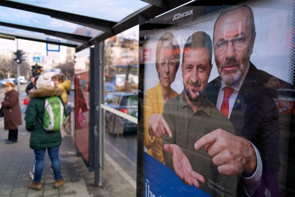 Hungary’s Orbán stakes his reelection on anti-Ukraine message