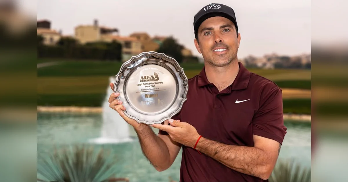 Salama credits local caddie for stunning wire-to-wire victory in Egypt Golf Series finale