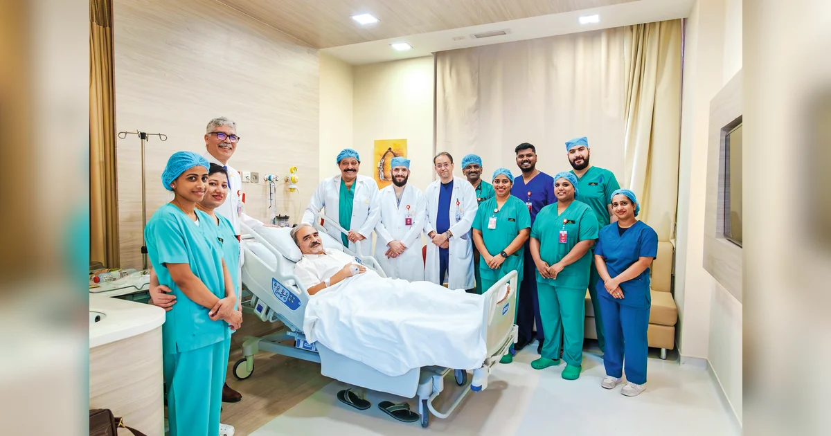 Thumbay University Hospital performs its first advanced heart bypass surgery