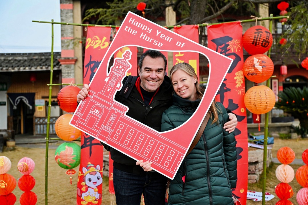Ningbo village welcomes expats for festive fun