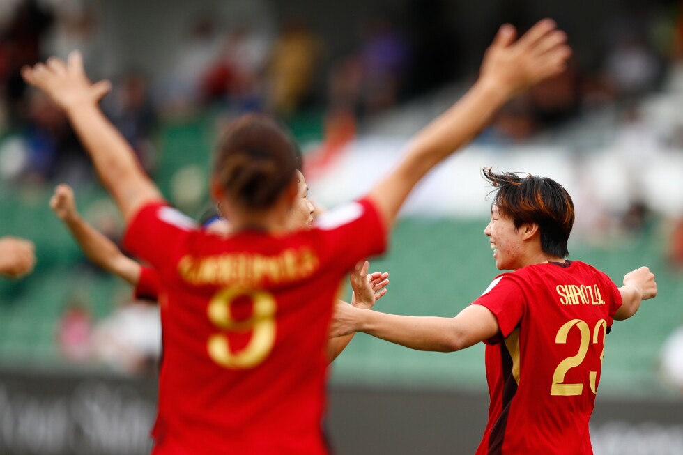 China advances to the Women’s Asian Cup semifinals with a 2-0 extra-time win over Taiwan