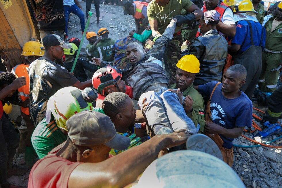 Planned demolition of a building in Nairobi goes wrong, leaves at least 4 dead