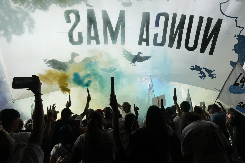 Thousands march in Argentina to mark 50 years since bloody coup