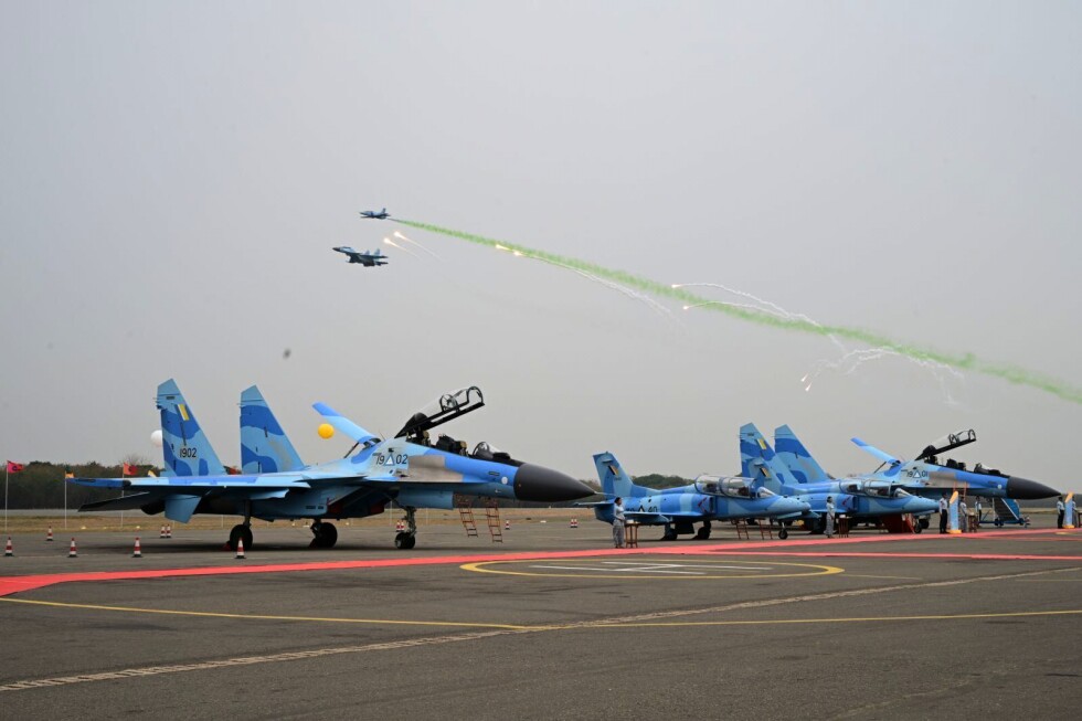 Myanmar’s military boosts air power as it recaptures a key town