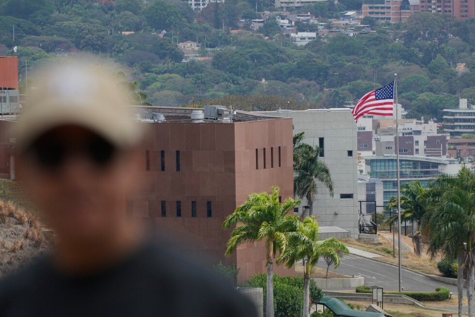 American flag raised at US Embassy in Venezuela for the 1st time since 2019