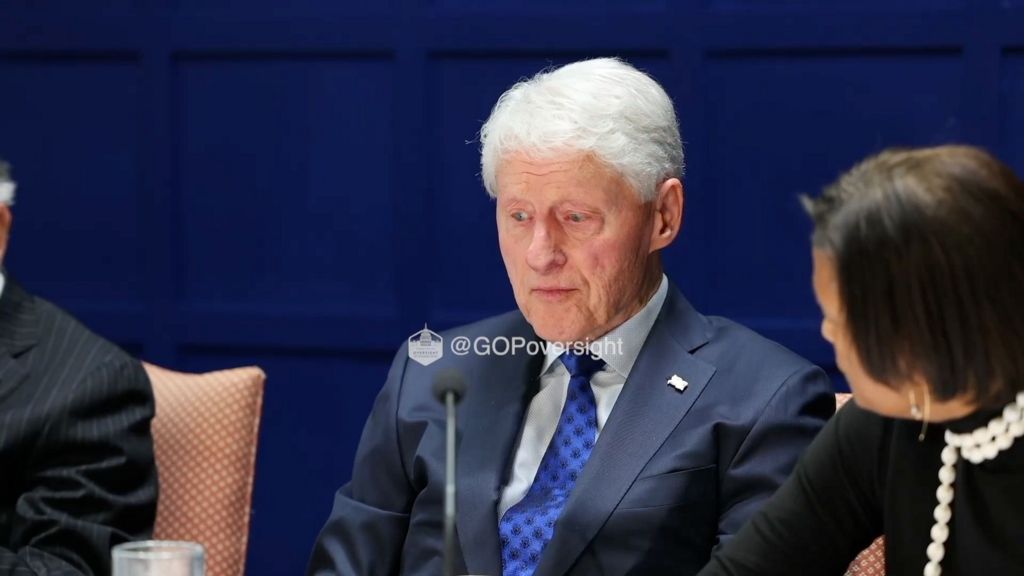 Bill Clinton asked about hot tub photo during Epstein deposition