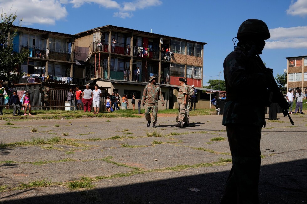 A look at South Africa’s extreme move to deploy the army to fight crime, by the numbers