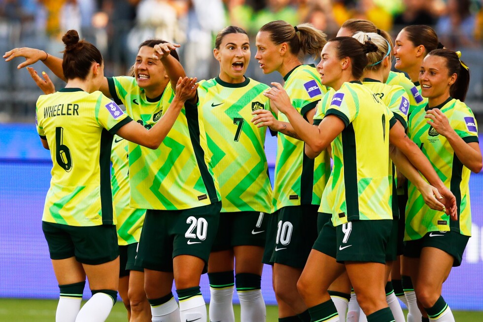 Sam Kerr’s header helps Australia edge Philippines in the Women’s Asian Cup opener