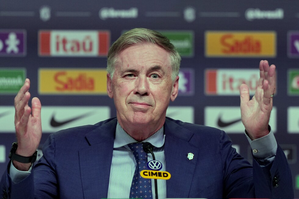 Ancelotti says Brazil will extend his contract to the 2030 World Cup