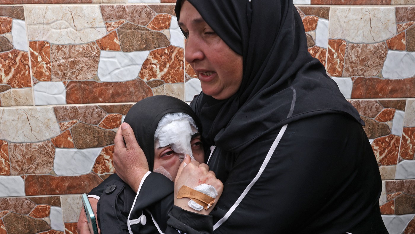 Pregnant woman among four Palestinians killed following Iranian missile attack