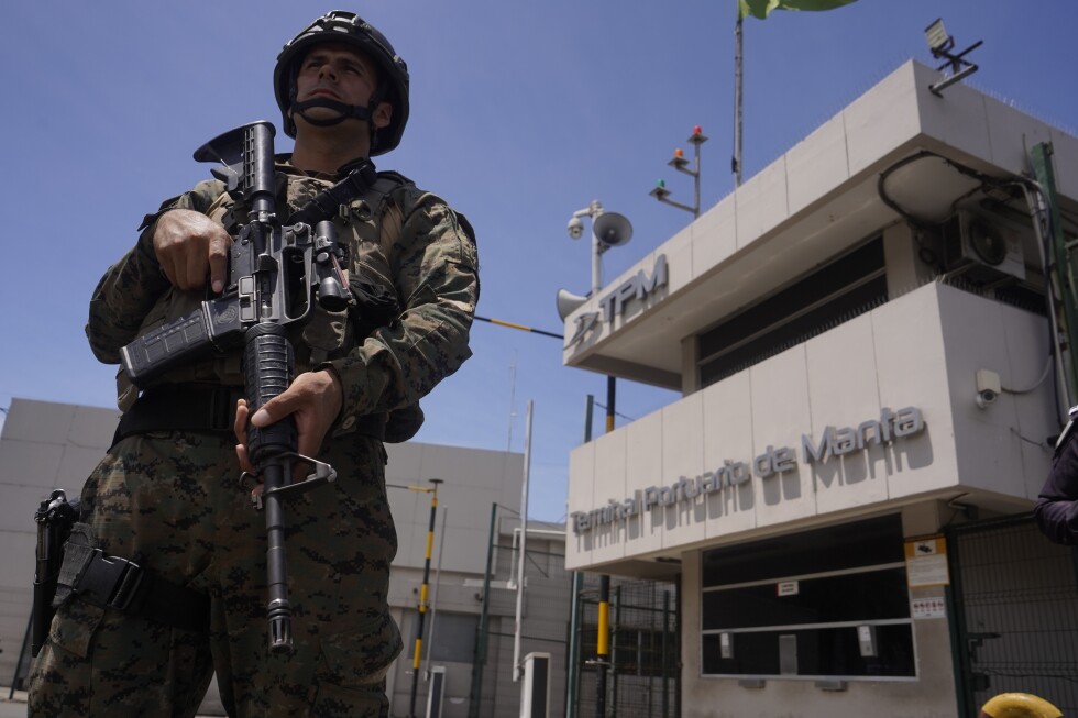 Ecuador deploys 75,000 soldiers to crime-ridden provinces under nightly curfew