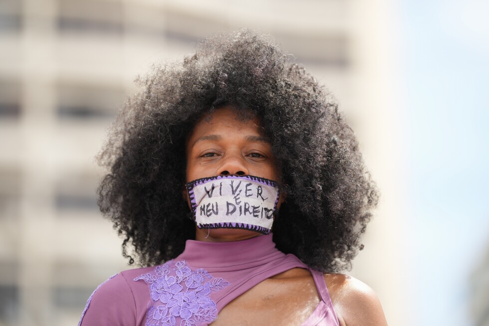 Women’s Day marches in Brazil decry gender-based violence, fueled by alleged gang rape in Copacabana