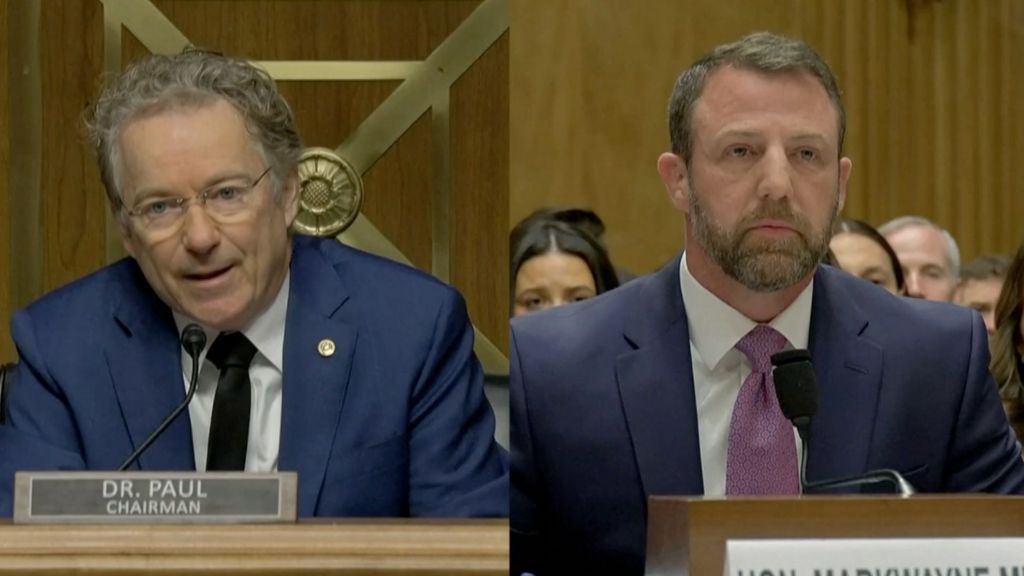 Rand Paul presses Mullin on past assault remarks