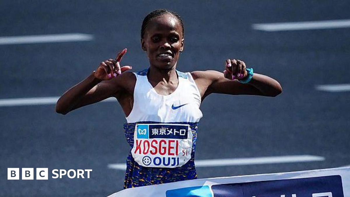 Kosgei wins Tokyo Marathon in record time