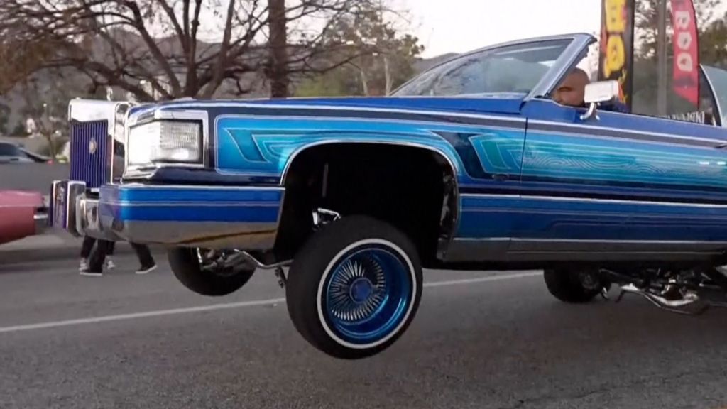 Watch: Lowrider cars bounce onto US stamps