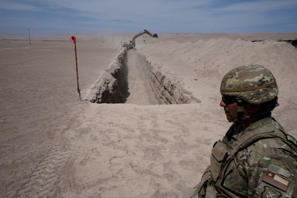 Chile’s new far-right president launches work on border barrier