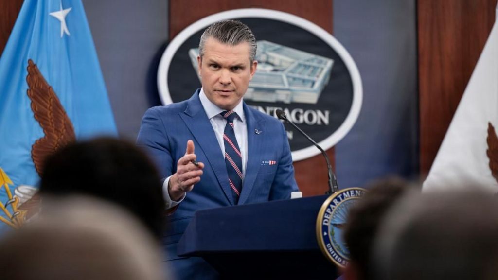 Defence secretary Hegseth warns of ‘most intense’ day of US war on Iran