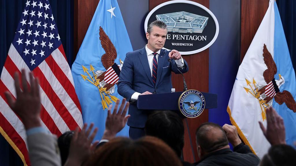Pete Hegseth brings combative style as face of Trump’s war in Iran